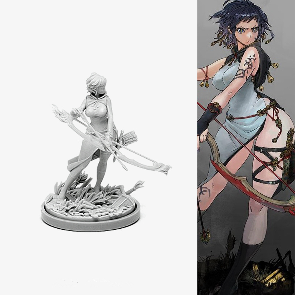 Model Kit Entry Grade - Modellbausatz Resinbausatz KINGDOM DEATH KD Girl