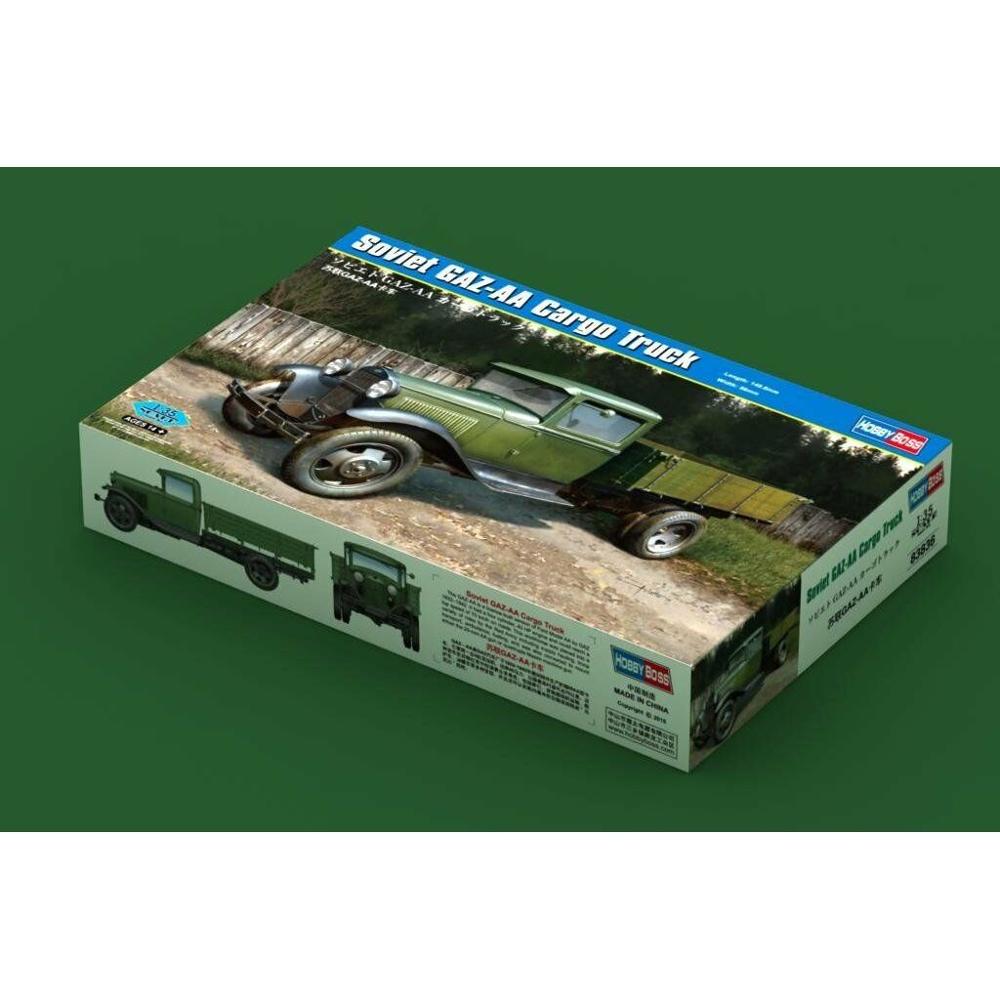 Model Kit Entry Grade - HobbyBoss 83836 Sowjetischer GAZ-AA-Frachtwagen im Maßstab