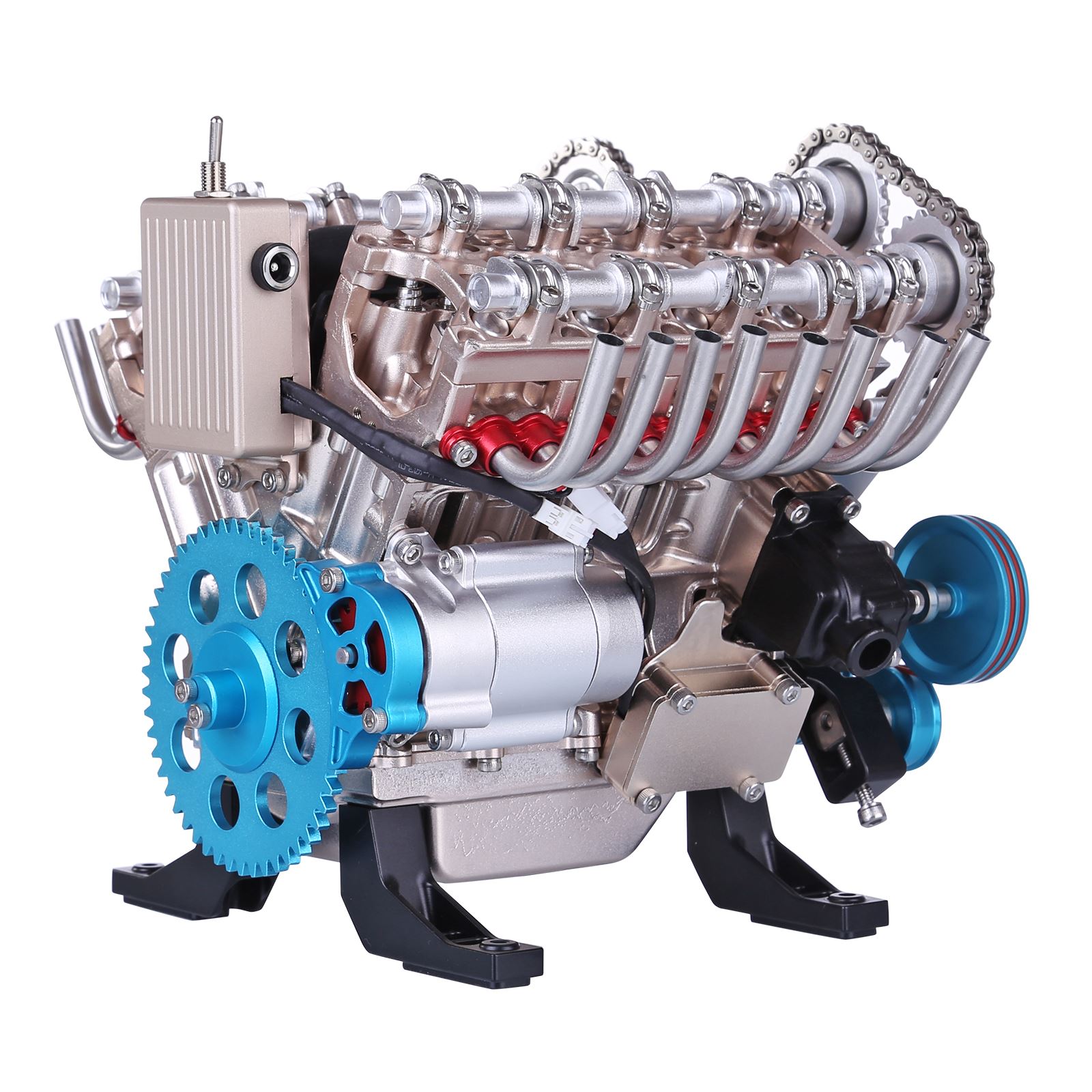 Model Kit Engine V8 - 500 + Stücke DIY V8 Motor