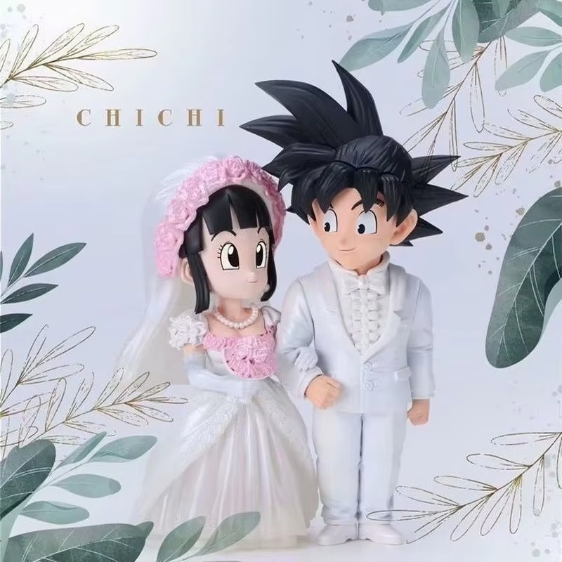 Model Kit Zoid - Son Goku und Chichi Hochzeit Mariage