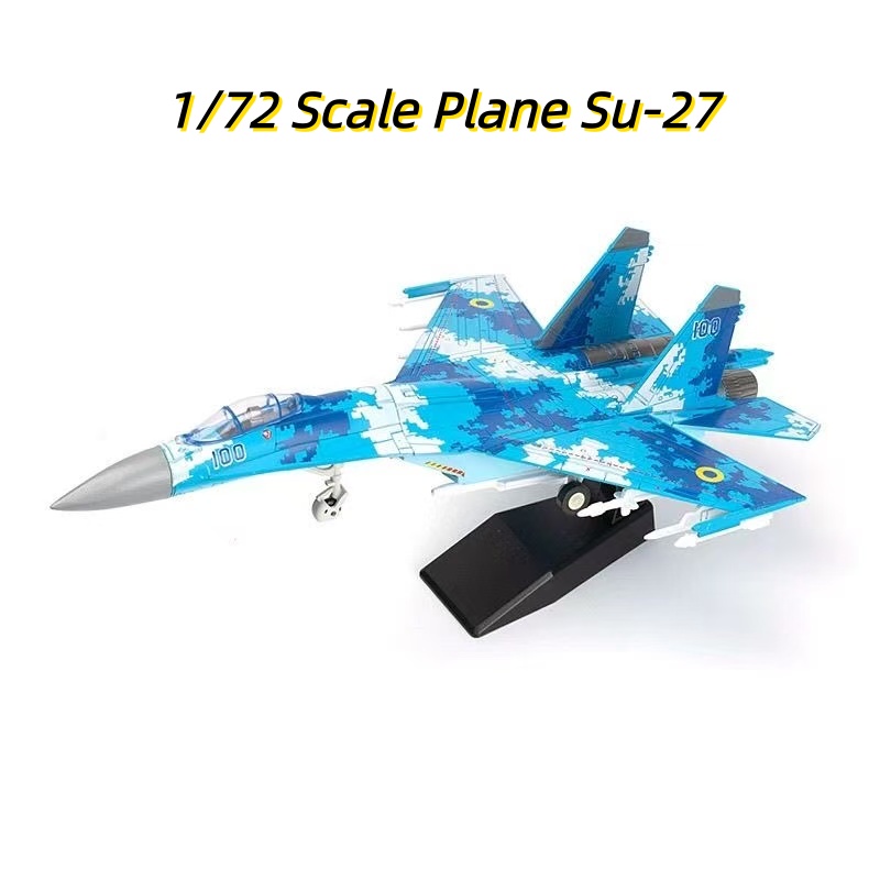 Model Kit Quick - Su-27 Flanker Mehrzweck-Kampfjet im Maßstab 1:72,