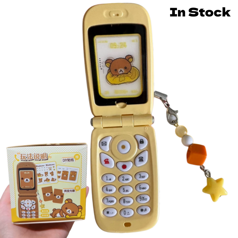Model Kit Mobil - Neue Original Rilakkuma Blind Box Klapphandy