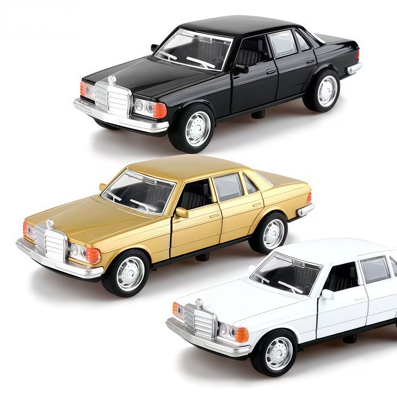 Model Kit Cars - 1:36 Maßstab Retro-Klassiker-Automodell-Set aus Legierung, 3