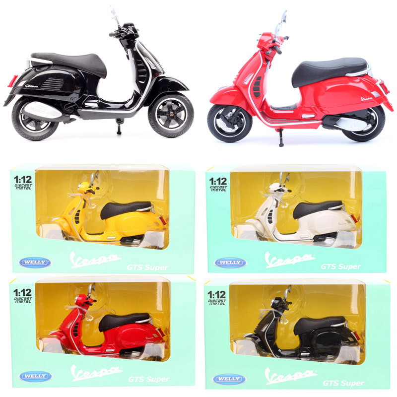 Model Kit Vespa - Welly 1/12 Maßstab 2020 Vespa GTS