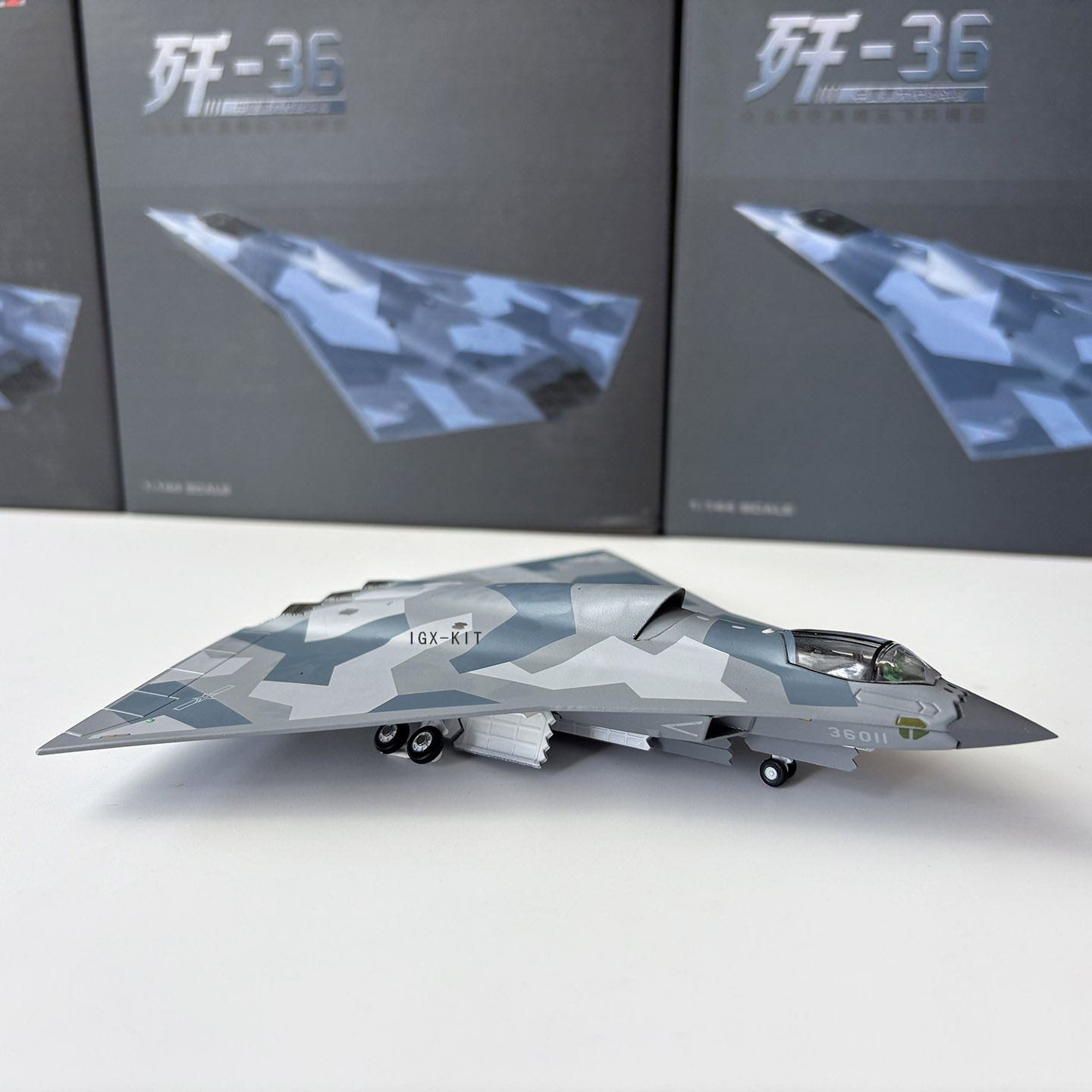 1/144 J-36 Chinesisches Flugze – Model Kit Plane Bewertung und Preis