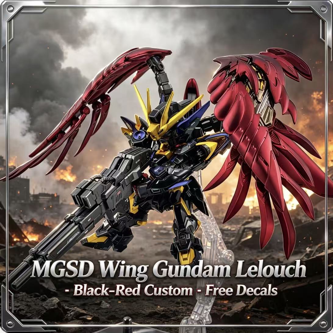 MGSD Wing Lelouch Farbschema,  – Model Kit Code Geass Bewertung und Preis