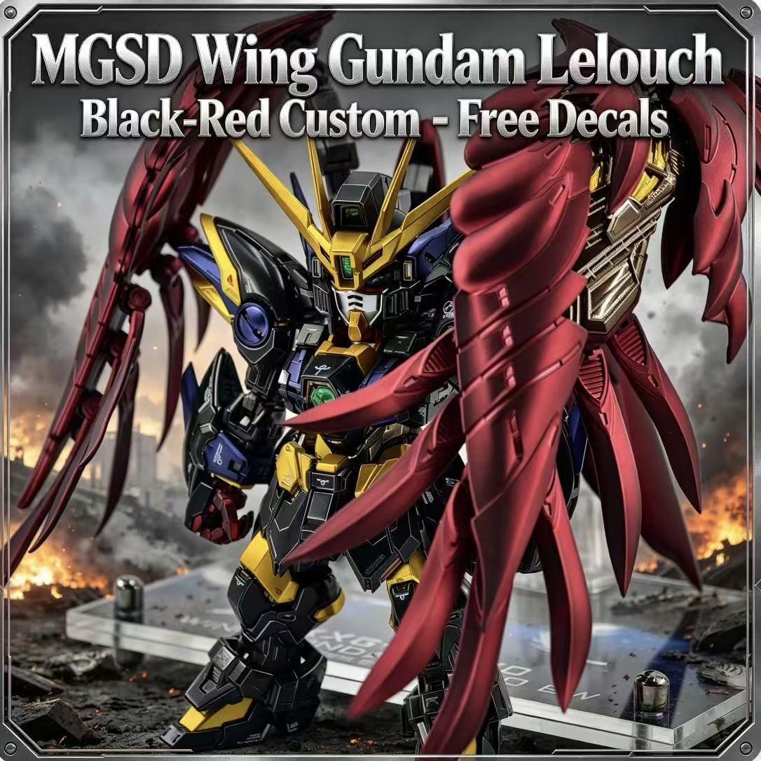 MGSD Wing Lelouch Farbschema,  – Model Kit Code Geass Bewertung und Preis