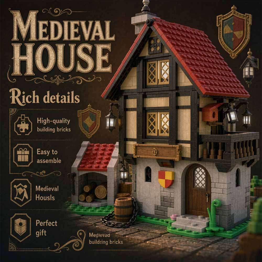 MOC-82740 Mittelalterliches Ha – Model Kit Centaur Bewertung und Preis