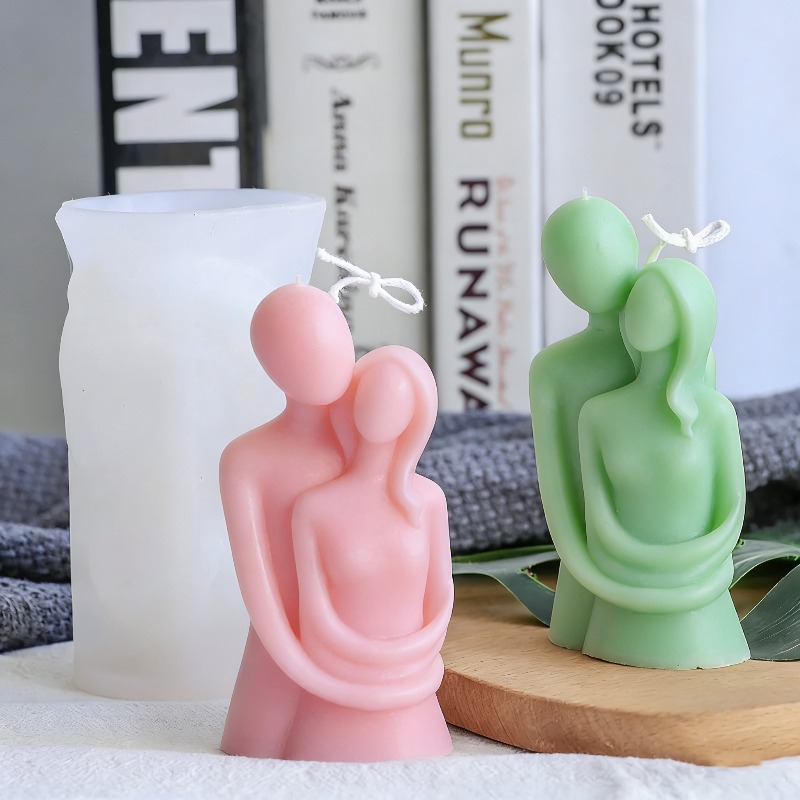 Silikon-Kerzenform mit umarmen – Model Kit Cement Bewertung und Preis