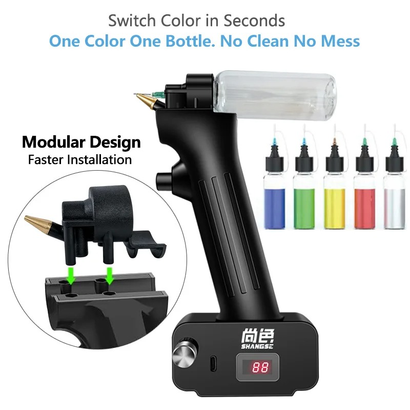 No-Clean Airbrush-Set - 30 PSI – Model Kit Quick Bewertung und Preis