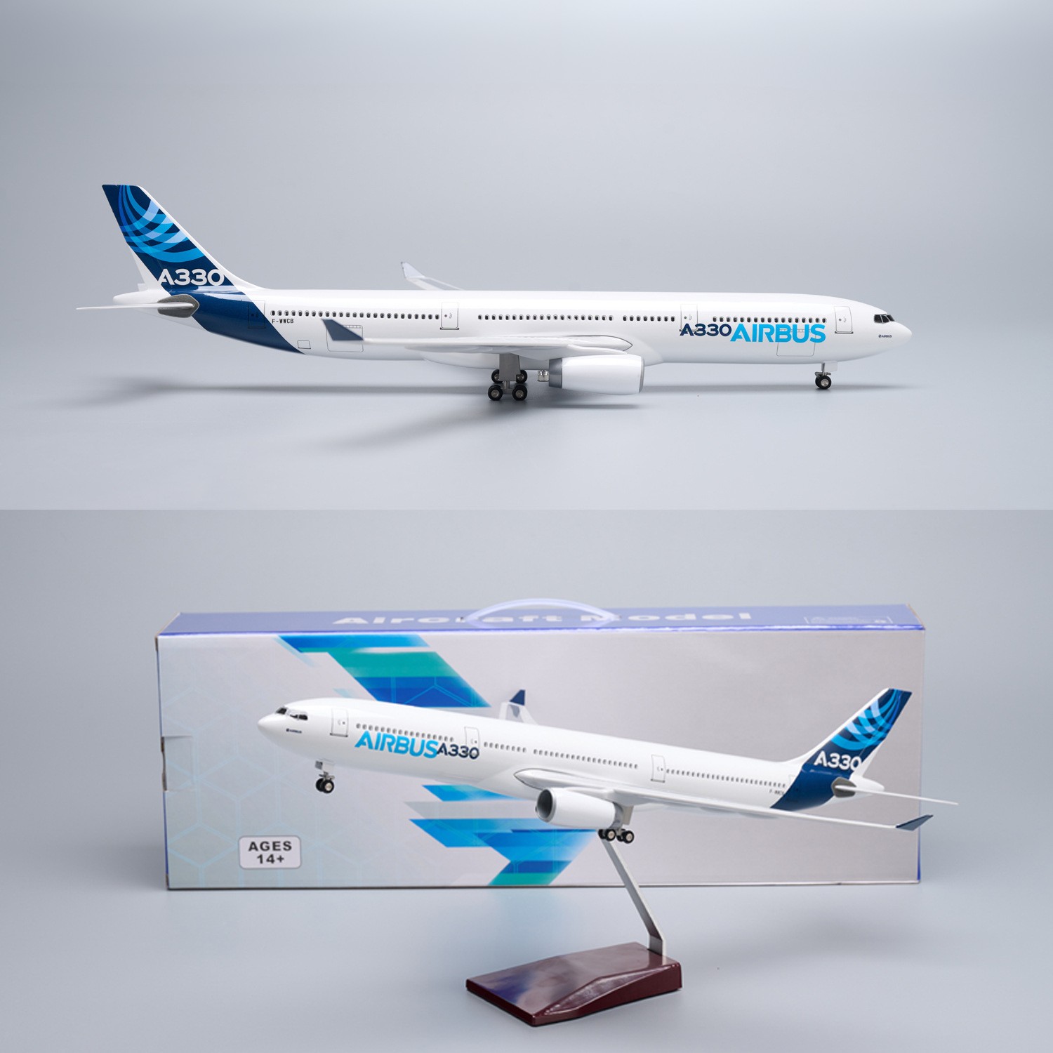 47cm Großes Prototyp-Modell A3 – Model Kit Plane Bewertung und Preis