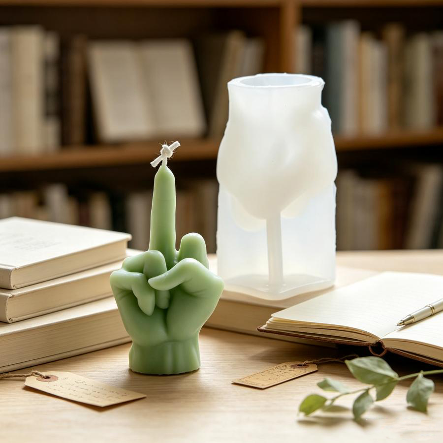 DIY Finger-Gesten Silikon-Kerz – Model Kit Cement Bewertung und Preis
