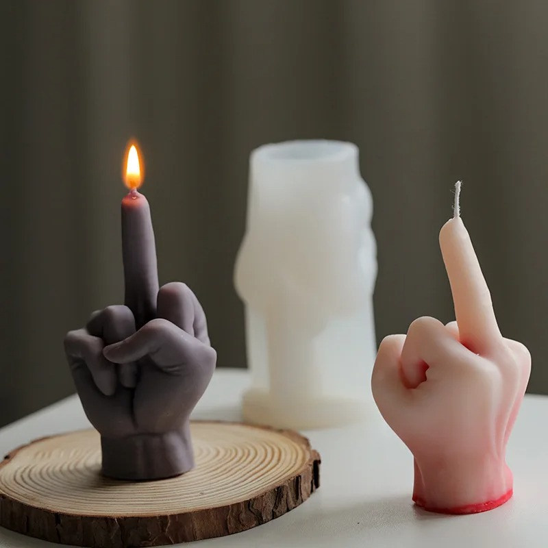 DIY Finger-Gesten Silikon-Kerz – Model Kit Cement Bewertung und Preis
