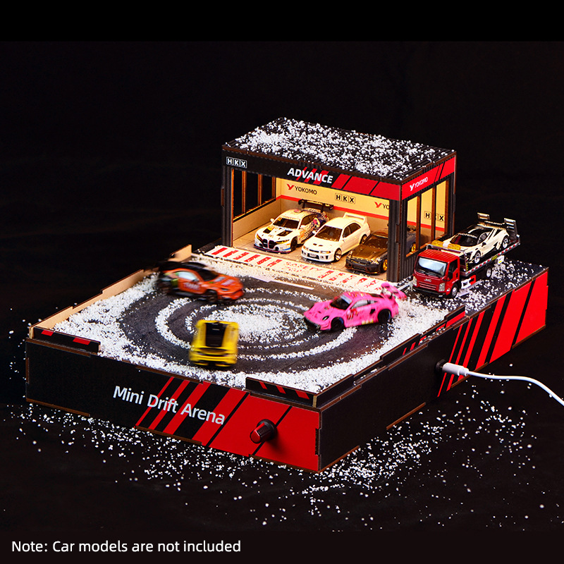 1:64 Maßstab DIY Drift-Strecke – Model Kit Cars Bewertung und Preis