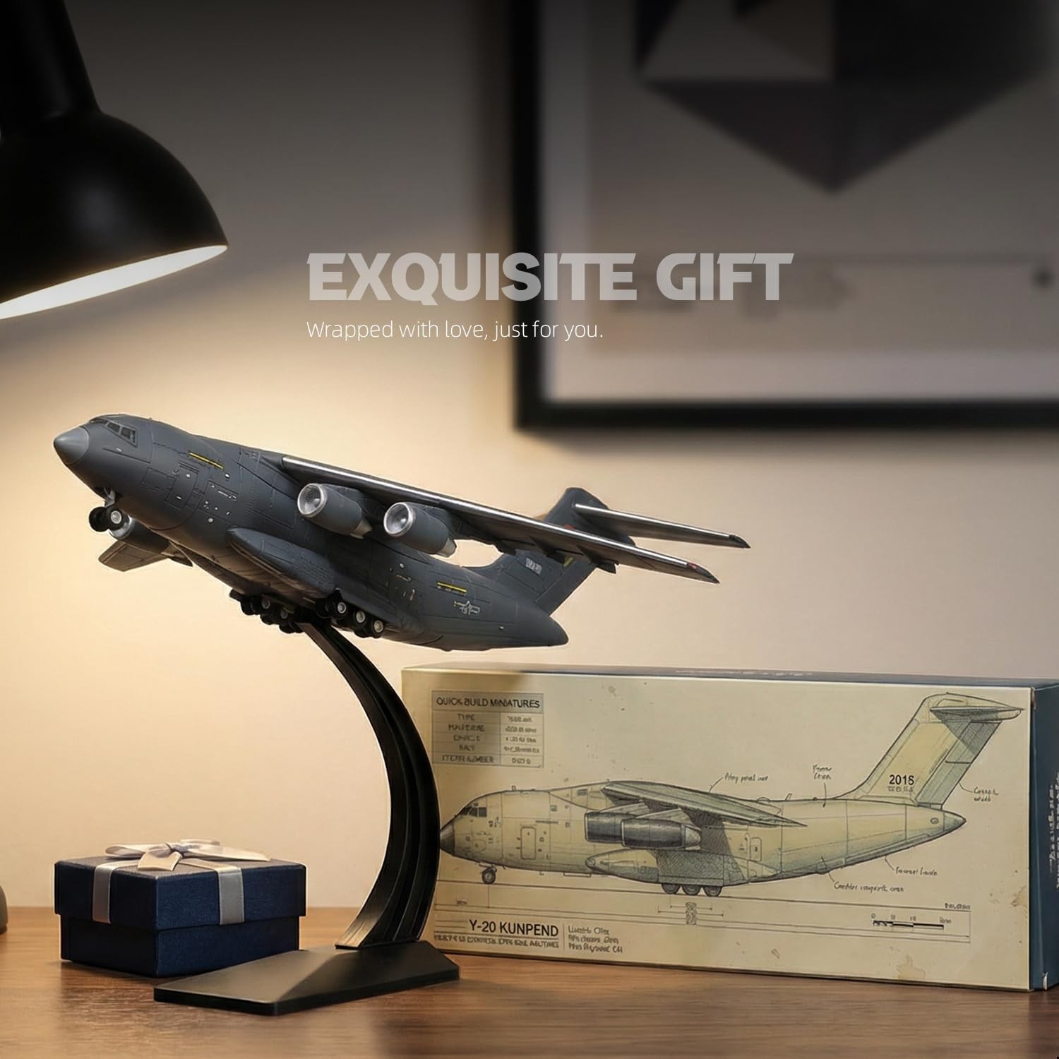 Y-20-Transportflugzeug im Maßs – Model Kit Quick Bewertung und Preis