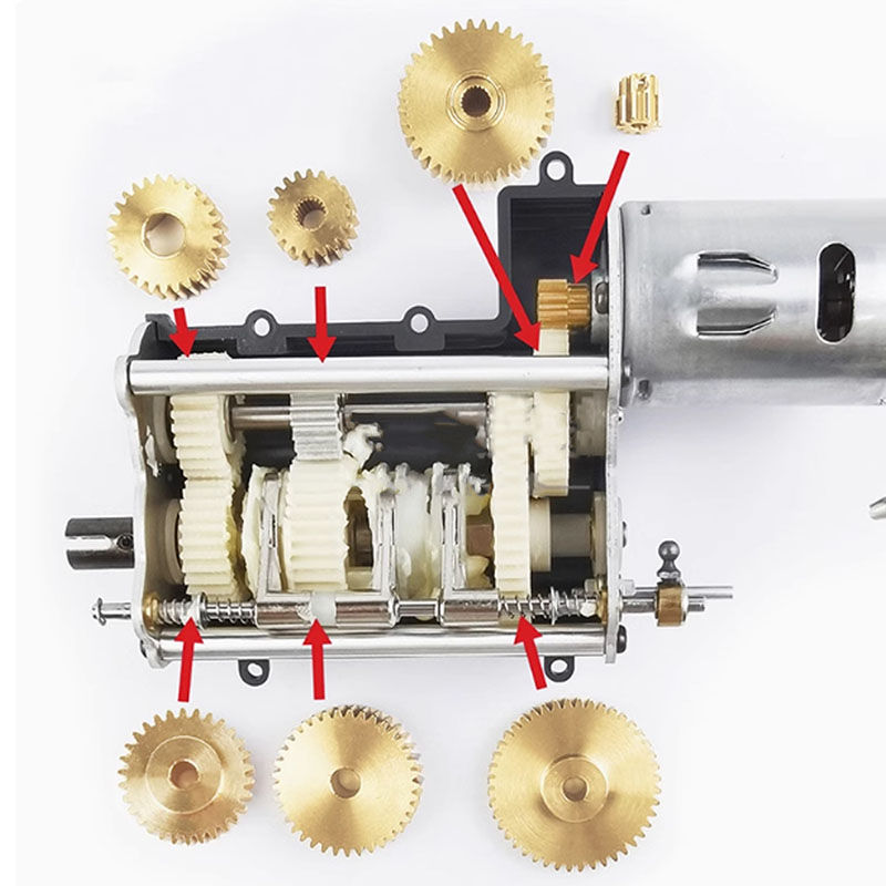 7-teiliges Messing-Getriebeset – Model Kit Tamiya Bewertung und Preis