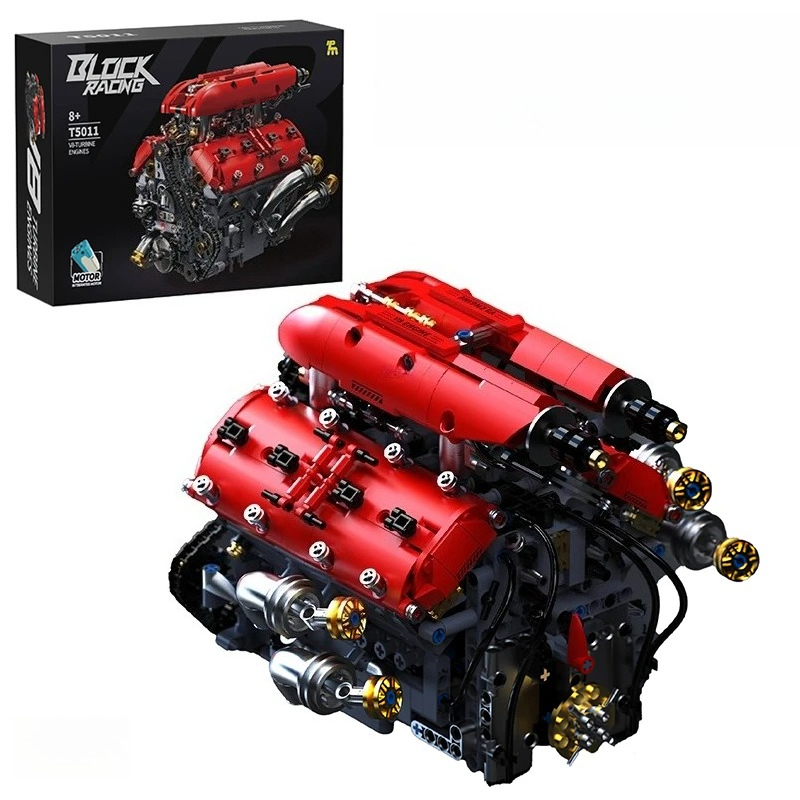 T5011 1370-teiliger Simulierte – Model Kit Engine V8 Bewertung und Preis