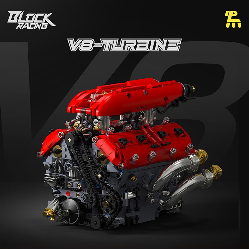 T5011 1370-teiliger Simulierte – Model Kit Engine V8 Bewertung und Preis