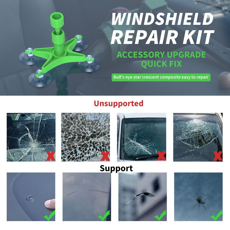 Windschutzscheiben-Reparaturse – Model Kit Quick Bewertung und Preis