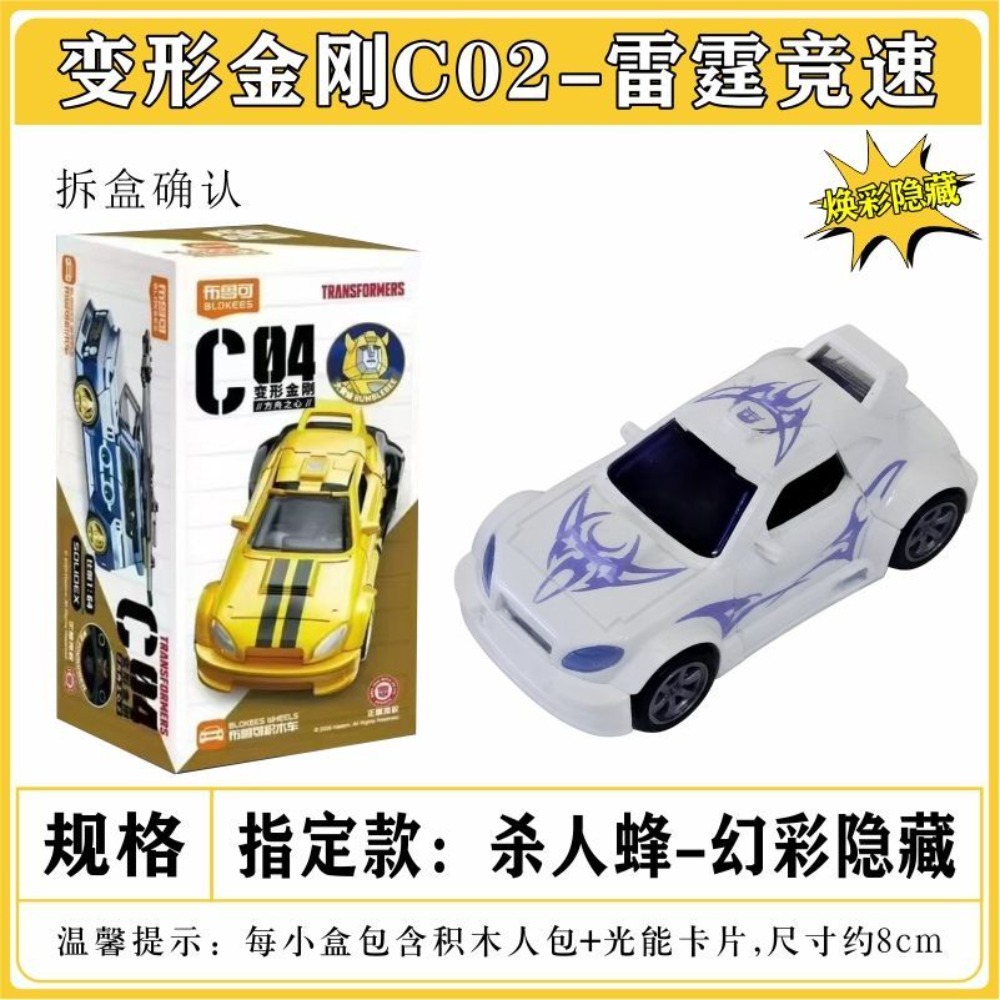 Bloker Transformers Block Car  – Model Kit Train Bewertung und Preis