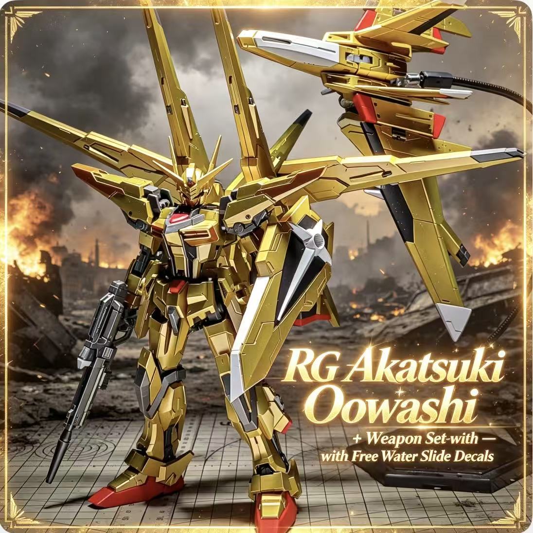 RG41 1/144 ORB-01 Akatsuki Oow – Model Kit Code Geass Bewertung und Preis