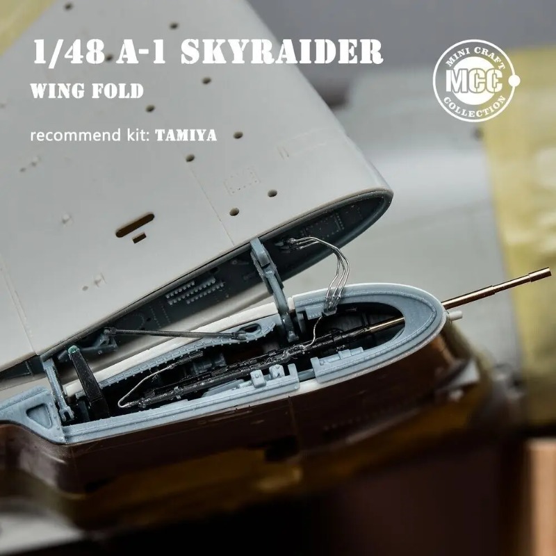 1/48 Scale A-1 Skyraider Wing  – Model Kit Tamiya Bewertung und Preis