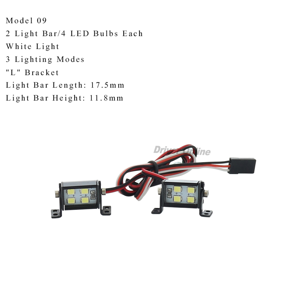 RC-Dach-LED-Lichtleiste, weiß/ – Model Kit Tamiya Bewertung und Preis